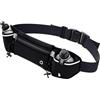Tressify Cintura da corsa con porta borraccia, regolabile, 70-150 cm, unisex, per smartphone, jogging, calcio, escursionismo