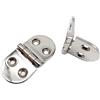 Generic Cerniera Hardware for Yacht marini for carichi Pesanti 2 Pezzi 38x76x3,3 mm, Cerniera Ovale a Quattro Fori in Acciaio Inossidabile 316
