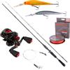Ultimate Chikara Baitcaster Twitchbait Set - Kit Per Predatori
