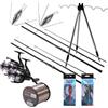 Ultimate Set Di Canne Da Spiaggia Ultimate BeachForce 5.00m - Kit Per Pesca In Mare