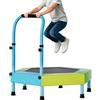 Générique Mini Trampolino per - Pieghevole 3 Piedi per Attrezzature | Stazione di salto con maniglia regolabile, rimbalzo esterno compatto per area giochi sul prato giardino e fitness prescol