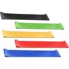 brooksnaji Fasce elastiche per esercizi, fasce elastiche per esercizio, 5 fasce elastiche per allenamento, professionali per pilates e fitness, copertura per braccio