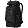Generic Zaino da campeggio da 100 l, design espandibile multi-tasca, tessuto Oxford resistente all'acqua, cinghie regolabili per escursionismo, viaggi, sport all'aria aperta, arrampicata, zaino in spalla