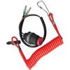 NFYsCHZ Sostituzione degli Accessori 398-06830 Interruttore di Arresto di Sicurezza con Cordino for Parti del Motore della Barca a Motore fuoribordo 398-06830-0 398068300M