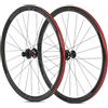 TUJISEK 700C Set Di Ruote Per Bici Da Corsa Lega Di Alluminio Cerchio A Doppia Parete Asse Passante Mozzi Freno A Disco 8-12 Velocità 24 Fori Ruote Anteriori E Posteriori