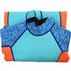 Chiyyak Muta da Sub per Bambini con Coulisse, Design in Neoprene da 2,5 Mm, Manica Lunga, per Ragazze e Ragazzi (Taglia 8)
