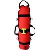 Vestamore Boa da immersione con bandiera per immersioni subacquee, galleggiante gonfiabile siluro galleggiante per apnea e pesca subacquea, 80 x 20 x 30 cm, gonfiatore orale