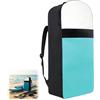 Generisch Zaino pieghevole, borsa gonfiabile SUP, zaino per tavola da paddle, comodo da trasportare, per kayak, surf, pesca, barca (verde menta)
