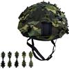 Kaeltsyn Copertura per casco Camouflage Combat Casco Accessori Copertura veloce per Paintball Caccia Camouflage Combat Fast per
