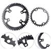 VIRELLO AsymmetricRoadChainring53/39T110BCD, AL7075DoubleCranksetfor105R7000R8000DA9100, 10/11/12 velocità, nero