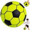 Xweptuy Pallone da calcio silenzioso per bambini, pallone da calcio in schiuma PU misura 5 con assorbimento degli urti, da in spugna con riduzione del rumore morbido per allenamento e