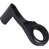 SECFOU Supporto Estensione Manubrio Bicicletta in Materiale Resistente, Staffa di Prolunga per Cronometro da Manubrio, Facile da Installare Chiave Inclusa, per attività Outdoor