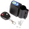 VIRELLO Allarme bicicletta,WirelessRemoteControlAnti-TheftDevicewith110dBLoudSiren,High-SensitivityVibrationperCyclingSecurity,EasyInstall,PlasticConstruction,Nero