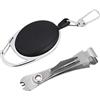 Chrees JIG Eye Cleaner Tool 7 × 6 × 2 per pesca a mosca rapido nodo rapido strumento di legatura Tackle Line Cutter Clipper accessorio