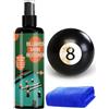 Generico Lucidante ripristinante per palle da biliardo - Spray rinnovante antigraffio a lunga durata da 100 ml, spray lucidante ad alta brillantezza per palle da biliardo, soluzione per la pulizia profonda | F