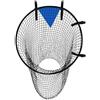 Laymotric Rete da calcio per allenamento regolabile, con rete in poliestere e zone di punteggio luminose, colore nero, 50 x 60 cm