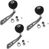 ZEPFJHE Singolo Mulinello Da Pesca Maniglia Ricambio Bobine Baitcasting Maniglia di Potenza Mulinello Rotante Grip Alluminio Rocker Arm Grip Singolo Pesca