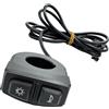WAGHAVEN Interruttori multifunzione per biciclette elettriche per fari e clacson per moto elettriche interruttori per clacson luce pulsante manubrio bici luce e