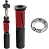 VIRELLO Estensore per cuffie da bicicletta, compressore interno per forcella manubrio SL7, adattatore per tubo sterzo in lega di alluminio, da 22,9 mm a 25,4 mm