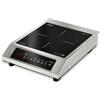 CASO ProChef 3500 Piastra di cottura portatile a induzione, 3500 Watt, 60-240 °C, modalità riscaldamento costante, timer da 24 ore, pentole fino a 26 cm, in vetroceramica e acciaio inox