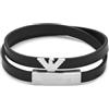 Emporio Armani Uomo Bracciale Color Argento, EGS3311040