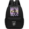 Generisch Mengmiao K-Katseye Zaino Unisex Bambini, Zaino Impermeabile per la Scuola con Scomparto per Laptop, Ampio Spazio di Archiviazione, Zaino Coreano Stile Fan con Sophia Manon Daniela Lara Megan Yoonchae