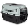 MP Bergamo - Cestino da Trasporto Gipsy 50 Porta in plastica per Gatti, 5 kg, Colore: ECO ICE