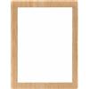 Cornice Magnetica A4, Cornice Adesiva per Documenti Finitura Faggio