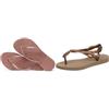 Havaianas Infradito Rosa 39/40 EU + Infradito Oro Rosa 39/40 EU