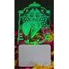 Chamunda MATAJI Acrilico 3D Illusione Lampada 5 Colore Cambiando LED Spina Notte