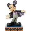 Enesco Disney Jim Shore Mickey Bat Costume Figurina In Resina #6017940