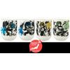 Bandai Dragon Ball ULTIMATE EVOLUTION Kuji 2019 Set Tazze Giapponesi 4 Mug Bandai