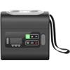 Nilox Air Pump NXOUTDOORPUMP, Compressore Aria Portatile Elettrico Ricaricabile, Pompa Gonfiabile Inflate/Deflate 22 PSI, Batteria 5000 mAh, Display LCD, Accessori Compressore, per SUP Kayak Camping