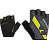 Ziener CRISANDER - Guanti da ciclismo da uomo, traspiranti, ammortizzanti, colore: verde chiaro, 9