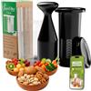 Vegan Milker Filtro Multifunzionale - Macchina per Latte Vegetale, Latte Avena, Latte di Soia e Riso | 1L in 1 Minuto 100% Naturale con Filtro | Compatibile con Frullatore a Mano | Classico Nero