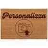 VA VIMART GRAPHIC STUDIO DIGITAL PRINT G Zerbino 40x60 cm in Fibra di Cocco - Tappeto d'Ingresso Rettangolare Personalizzabile con Testo e Immagini, fondo in lattice antiscivolo Idea Regalo per Casa Nuova (Personalizzato)