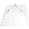 Excelsa Fourwhite Coprivivande, Tessuto, Bianco, 36 x 36 cm