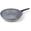 Moneta Sinfonia Wok 28 cm anche per induzione, rinforzato con particelle minerali. Made in Italy