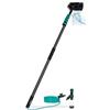 VONROC Kit pulizia pannelli fotovoltaici 7,5m - 3K Full Carbon - Testina 5 Superfici, Tubo Acqua 11m, Dosatore Sapone - Auto, Camper, Pannelli Solari, Facciate, Vetro, Plastica, Vernice