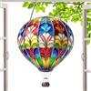 Generico Decorazioni Pallone Aerostatico | Pendente Appendibile Palloncino Acrilico Vetrato - Decorazioni Accattivanti Per Esterni Da Giardino E