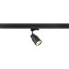 SLV PURI 2.0 Tube Faretto per binario trifase 3~ GU10, 1x max. 6W, nero - spot orientabile per illuminazione interna