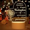 Vetbuosa Regalo Donna Compleanno, Idee Regalo Donna, Regali Mamma, Girasole, Lampada | Incisione Luci Notturne Inspiranti, Idee Regalo Donna Natale, Regalo Migliore Amica, Sorelle, Moglie, Zia, Regali per Lei