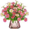 astylishome Fiori artificiali per esterni, margherite finte, 60 pezzi, 36 cm, aspetto realistico, per fai da te, matrimoni, compleanni, interni ed esterni, colori misti 0603