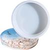 Zceplem Stampi da tavola in Resina Silicone,Stampo in Resina Stampo da Tavolo Rotondo in Resina epossidica - Stampi in Resina Grandi per Vassoio Grande, Orologio, Arte in Resina, colata di Resina