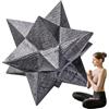 Generico Statua Decorativa in | Merkaba Star Pietra di Decorativa - Pietra Spirituale di Supporto Emotivo, Compagno Positivo e Rilassante per Soggiorno, Studio e Camera