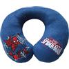 Disney Cuscino collo da viaggio Spiderman imbottito universale bambini blu