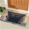 AVSMGP Tappeto 3D con Effetto Ottico A Forma di Buco Senza Fondo, Zerbino per Ingresso Interno Ed Esterno per Arredamento Casa, Sala Giochi, Cortile,Patio, Facile da Pulire,P,50 * 80CM/1'8 × 2'7