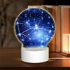 PHAYAH Neuron Cells Pattern Round Acrilico Luce Notte Adulto Bambino Luce Luce Bianca Luce Calda Luce Bianca Luce Bianco Caldo