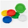 mille idee - Set 24 Tappi per Damigiana Bocca Larga Ø 13,5 cm | Tappi in Plastica Multicolore per Damigiane, Carboy, Fermentatori e Bottiglioni - Riutilizzabili e Resistenti