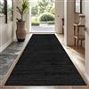 YUEAENK Lavabile Tappeto Corridoio 70 x 200 cm Tappeto Cucina Tappeto Bagno Antiscivolo Tappeti Stretti Tappeto Ingresso Corridoio per Cucina Bagno Soggiorno Camera da Letto Antiscivolo Tappeto